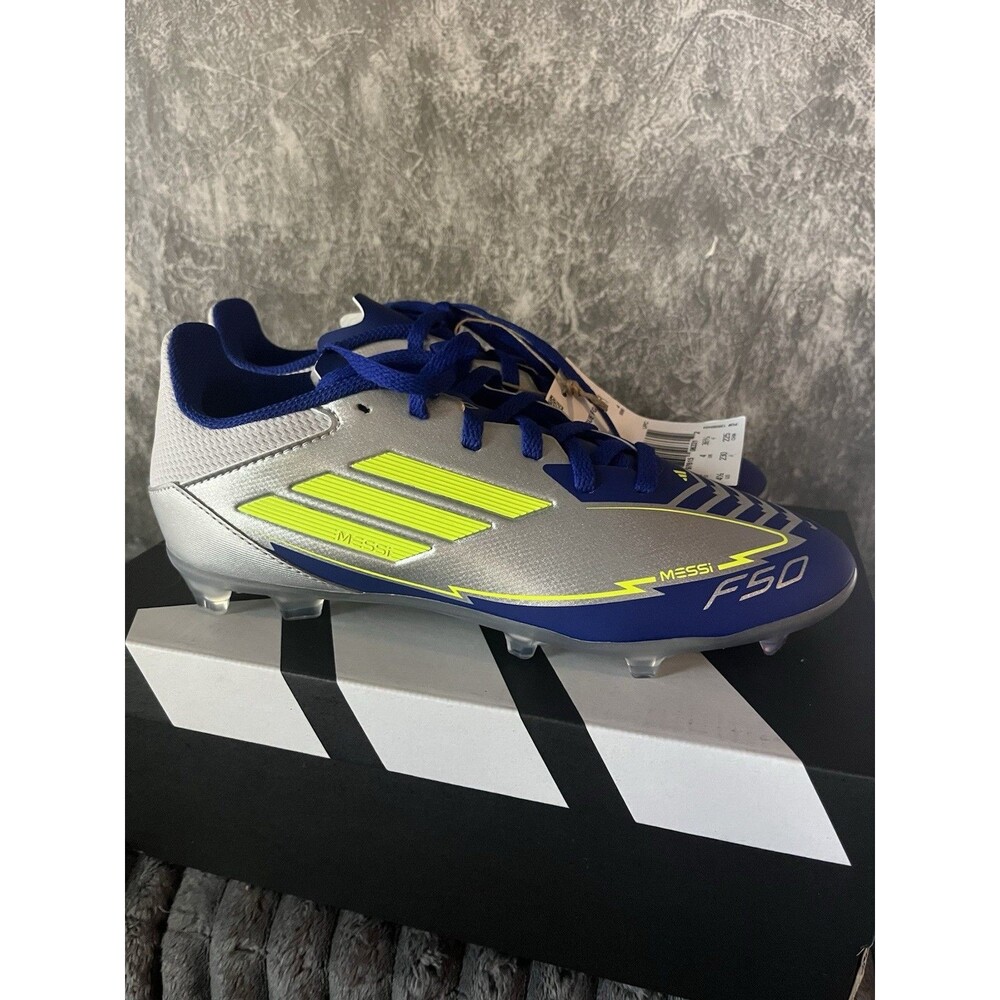 adidas F50 League FG/MG J Messi Soccer Cleats Size 4.5 Boys youth New In Box